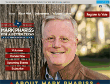 Tablet Screenshot of markphariss.com